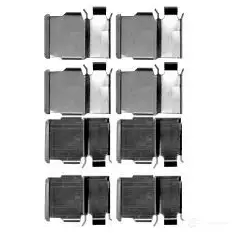 Тормозные колодки, комплект HELLA 21306 212 19 8db355008201 28840 изображение 0
