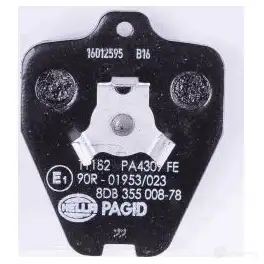 Тормозные колодки дисковые, комплект HELLA 21 452 28887 21454 8DB 355 008-781 изображение 2