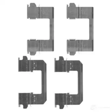 Тормозные колодки, комплект HELLA 8db355011881 24 163 29173 7963D1057 - Изображение 1