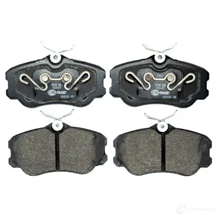 Тормозные колодки дисковые, комплект HELLA 8DB 355 023-071 25680 1424495416 238 15 - Изображение 1