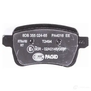 Тормозные колодки, комплект HELLA 1193335300 22221 2 2220 8db355024651 изображение 2