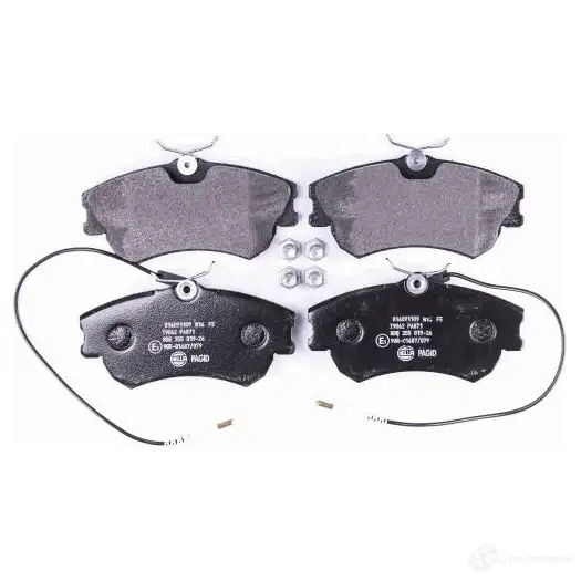 Тормозные колодки, комплект HELLA 2188 8 29894 21889 8db355019261 изображение 1