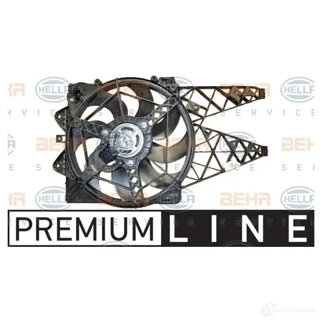 Тормозные колодки, комплект HELLA 8db355016201 2 5277 29596 25278 - Изображение 1
