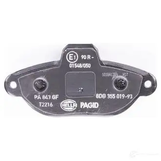Тормозные колодки дисковые, комплект HELLA 29959 T2216 8DB 355 019-931 2 1436 изображение 2