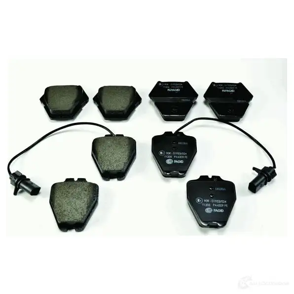Тормозные колодки дисковые, комплект HELLA 23280 8DB 355 009-031 231 19 28907 изображение 1