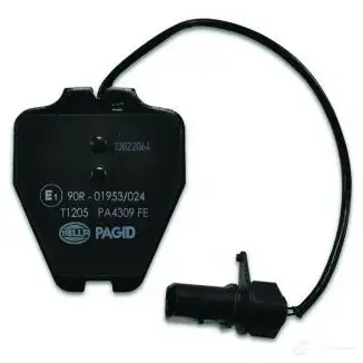 Тормозные колодки дисковые, комплект HELLA 23280 8DB 355 009-031 231 19 28907 изображение 2
