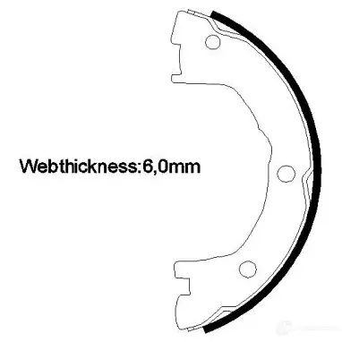 Тормозные колодки, комплект HELLA 21 561 8db355023201 30209 21562 - Изображение 1