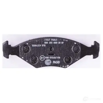 Тормозные колодки, комплект HELLA 2321 8 23219 8db355008381 28857 изображение 2