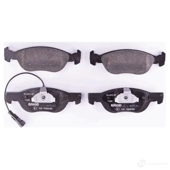 Тормозные колодки дисковые, комплект HELLA 21928 2 1927 28812 8DB 355 007-901 изображение 0