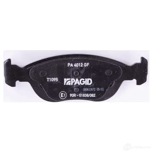 Тормозные колодки дисковые, комплект HELLA 21928 2 1927 28812 8DB 355 007-901 изображение 1