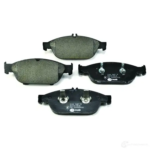 Тормозные колодки, комплект HELLA 30027 251 58 25590 8db355020681 - Изображение 1
