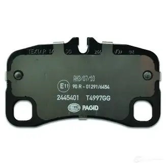 Тормозные колодки дисковые, комплект HELLA 8DB 355 013-791 T1752 2 4454 29357 изображение 2