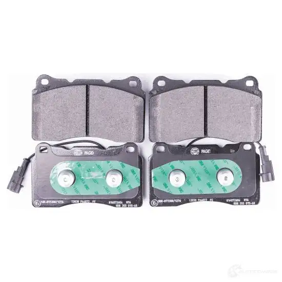 Тормозные колодки дисковые, комплект HELLA 29544 8DB 355 015-681 2309 2 23756 изображение 1