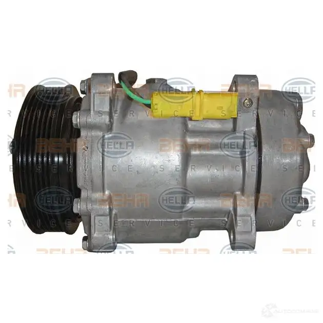 Тормозные колодки дисковые, комплект HELLA 8DB 355 006-021 20 574 28634 7079D147 изображение 0