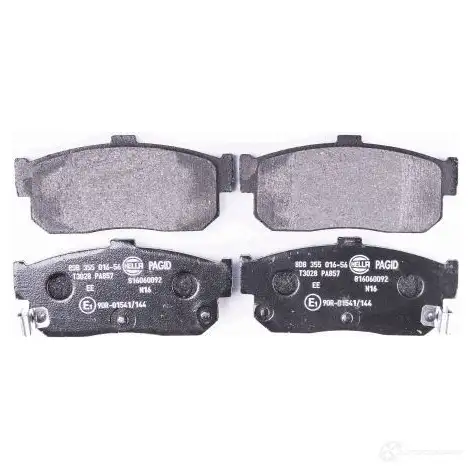 Тормозные колодки дисковые, комплект HELLA 21714 2 1713 29631 8DB 355 016-561 изображение 1