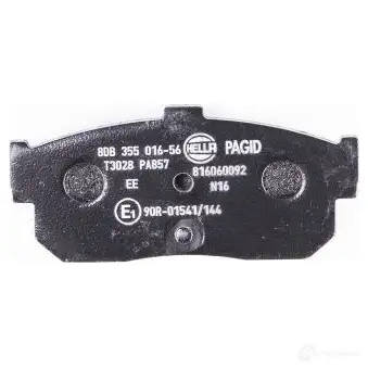 Тормозные колодки дисковые, комплект HELLA 21714 2 1713 29631 8DB 355 016-561 изображение 2