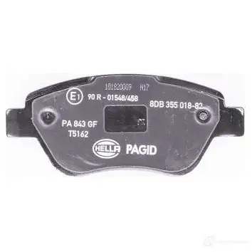 Тормозные колодки дисковые, комплект HELLA 29850 8DB 355 018-821 23706 23 705 изображение 2