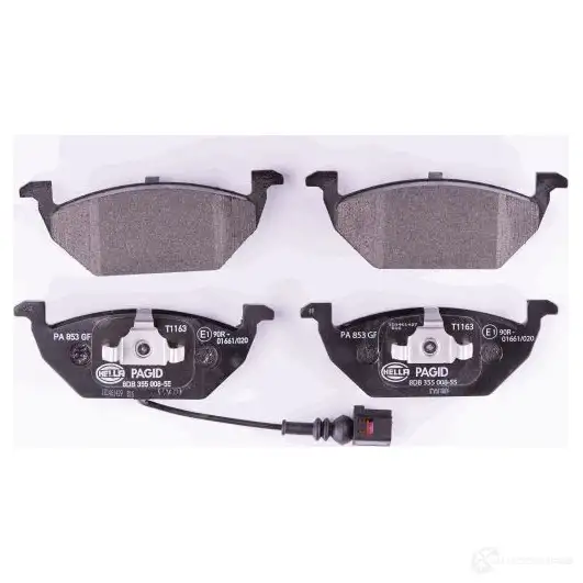 Тормозные колодки дисковые, комплект HELLA 8DB 355 008-551 23131 231 30 28871 изображение 1