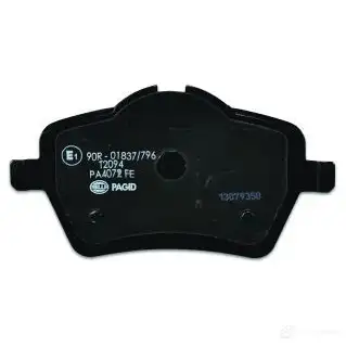 Тормозные колодки дисковые, комплект HELLA 239 84 8DB 355 016-041 23985 29580 изображение 2