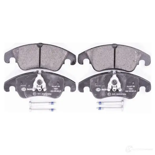 Тормозные колодки, комплект HELLA T2521 8db355023221 2440 9 30211 изображение 0