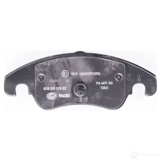 Тормозные колодки, комплект HELLA T2521 8db355023221 2440 9 30211 изображение 1