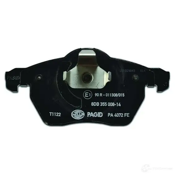 Тормозные колодки дисковые, комплект HELLA 23117 8DB 355 008-141 23 116 28834 изображение 2