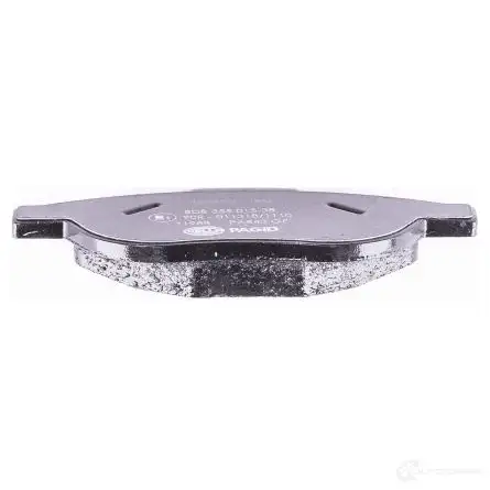Тормозные колодки дисковые, комплект HELLA 8DB 355 015-381 250 94 T1988 29514 изображение 3