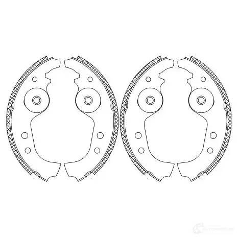 Тормозные колодки HELLA Q0 005 8DB 355 003-091 80RWEPS 28343 - Изображение 1