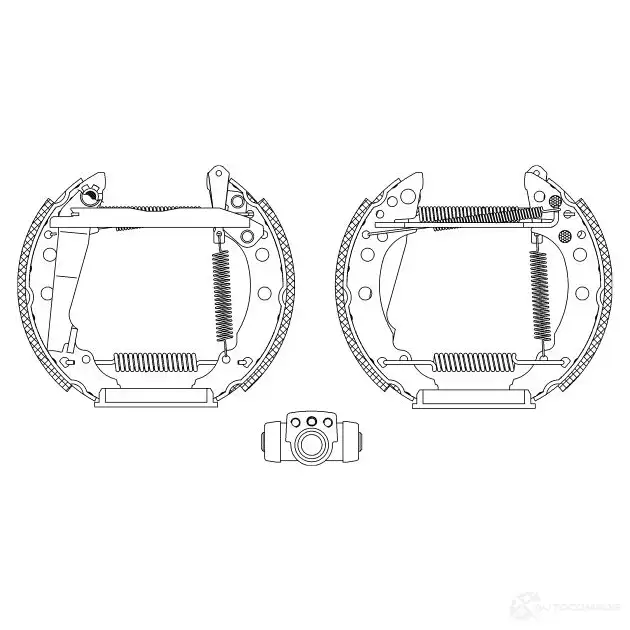Тормозные колодки HELLA 4PYDJ2 28405 8DB 355 003-721 R023 5 изображение 0