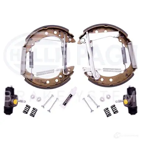 Тормозные колодки HELLA 4PYDJ2 28405 8DB 355 003-721 R023 5 изображение 1