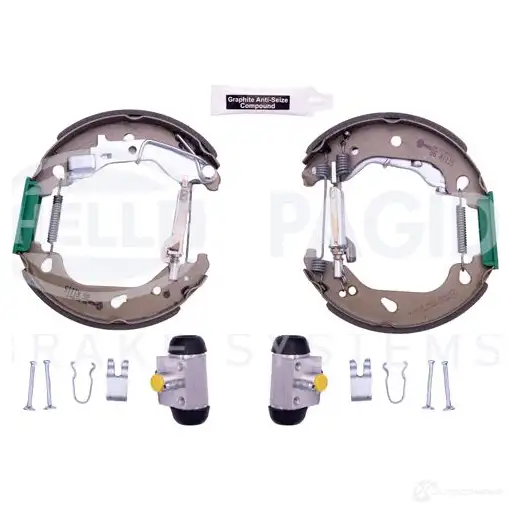 Тормозные колодки HELLA 28510 EKQLJ 8DB 355 004-771 R11 15 изображение 1