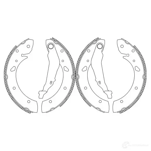 Тормозные колодки HELLA 8DB 355 003-451 Q11 45 28378 755FQB5 - Изображение 1