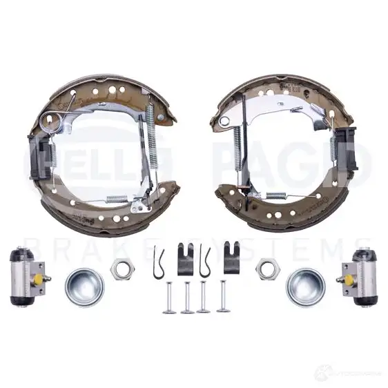Тормозные колодки HELLA 28507 II8WIN R1 100 8DB 355 004-741 - Изображение 1