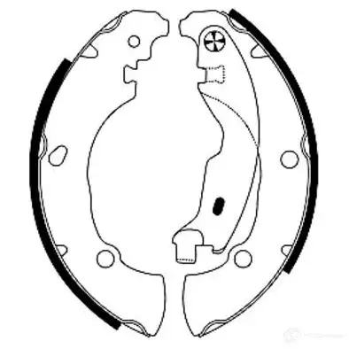 Тормозные колодки HELLA 28549 2WK4JI 8DB 355 005-171 R 1308 изображение 0