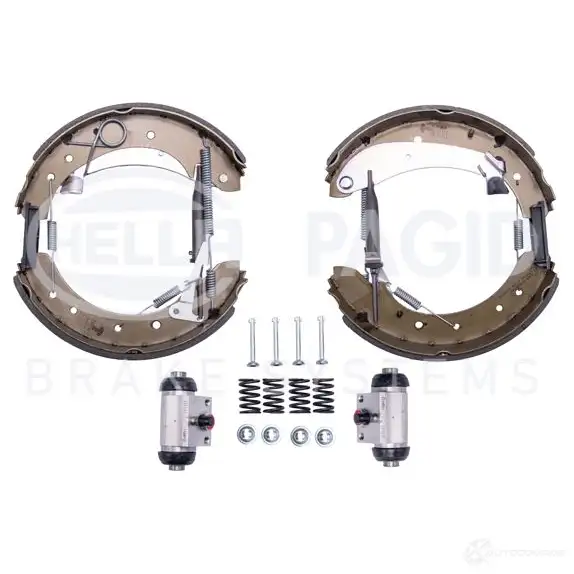 Тормозные колодки HELLA R13 19 V6PKKB 28560 8DB 355 005-281 - Изображение 1