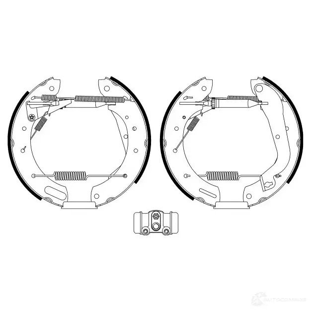 Тормозные колодки HELLA 8DB 355 022-651 0ZI1R 30169 R1 330