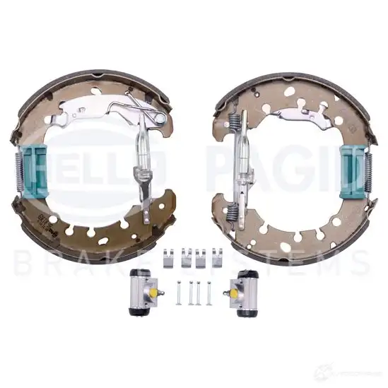 Тормозные колодки HELLA 8DB 355 005-181 HSXL8GR R130 9 28550 изображение 0