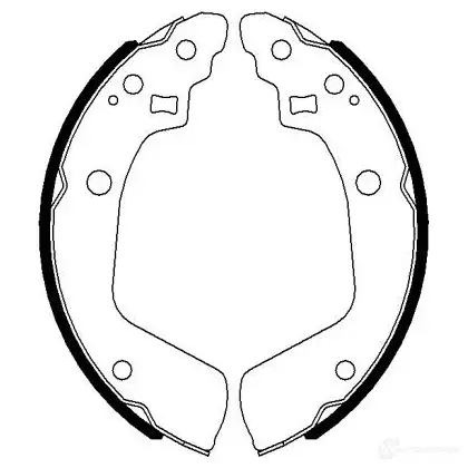 Тормозные колодки HELLA H1 794 8DB 355 022-051 30142 J5S94HQ