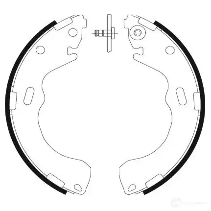 Тормозные колодки HELLA H93 65 3CIIX9 8DB 355 002-301 28265 - Изображение 1