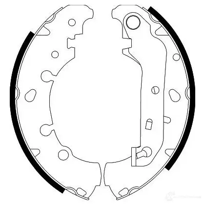 Тормозные колодки HELLA 8DB 355 002-411 HDSNZIS H94 45 28276 изображение 0