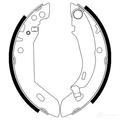 Тормозные колодки HELLA 8DB 355 000-591 MYUQU 28098 H 8060 - Изображение 1