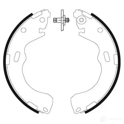 Тормозные колодки HELLA S7X75 8DB 355 002-661 28301 H96 20 - Изображение 1