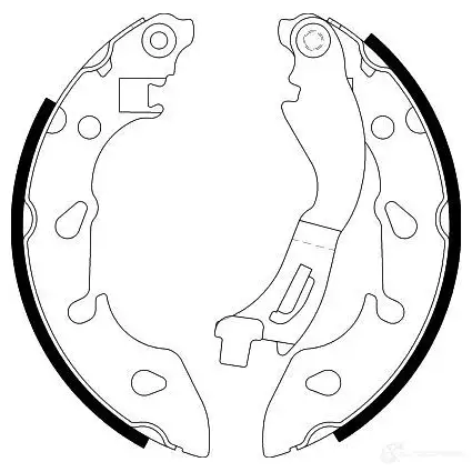 Тормозные колодки HELLA 8DB 355 022-211 YPI0M H 1801 30155