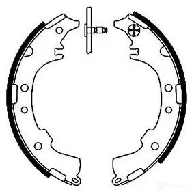 Тормозные колодки HELLA H93 00 EMC5Z0 28254 8DB 355 002-191 изображение 0