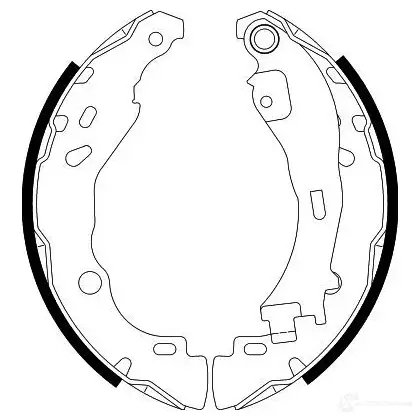 Тормозные колодки HELLA H96 70 8DB 355 002-751 ITIFBPU 28309 - Изображение 1