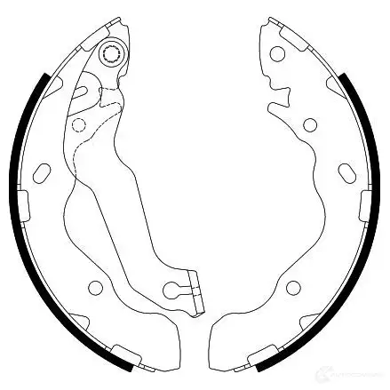 Тормозные колодки HELLA H9 675 8DB 355 002-761 WHYPH 28310 - Изображение 1