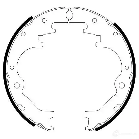 Тормозные колодки HELLA H94 60 YMRME7 28279 8DB 355 002-441 - Изображение 1