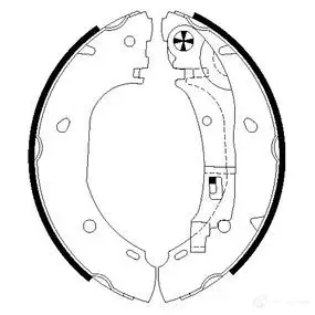 Тормозные колодки HELLA 28303 H96 35 SPIG3WY 8DB 355 002-681