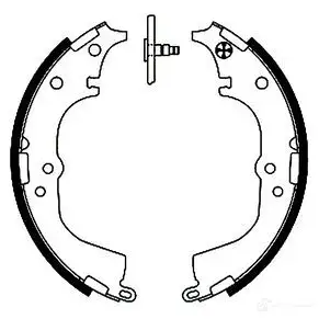 Тормозные колодки HELLA 8DB 355 002-181 28253 H9 295 P5XXB1 - Изображение 1