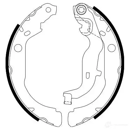 Тормозные колодки HELLA 8DB 355 022-261 30160 L9T3RU H1 836